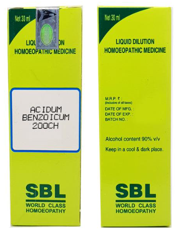 SBL Acidum Benzoicum 200