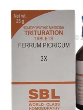 SBL Ferrum Picricum Trituration