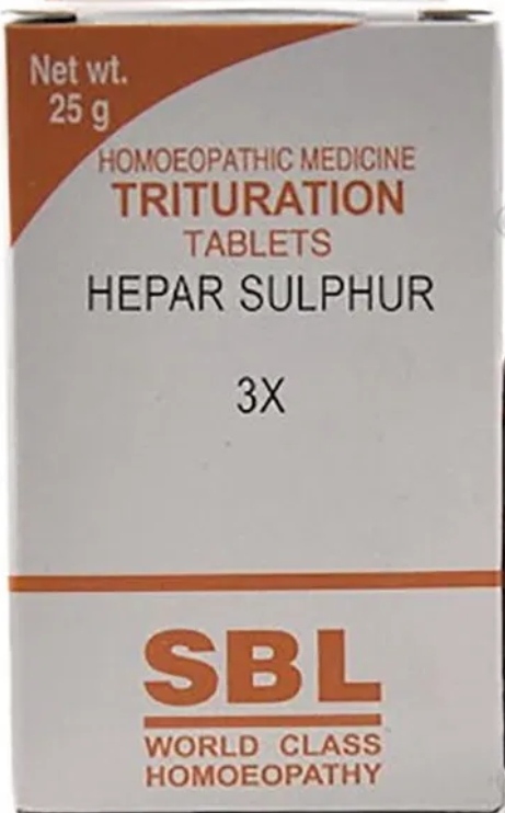 SBL Hepar Sulphur Trituration