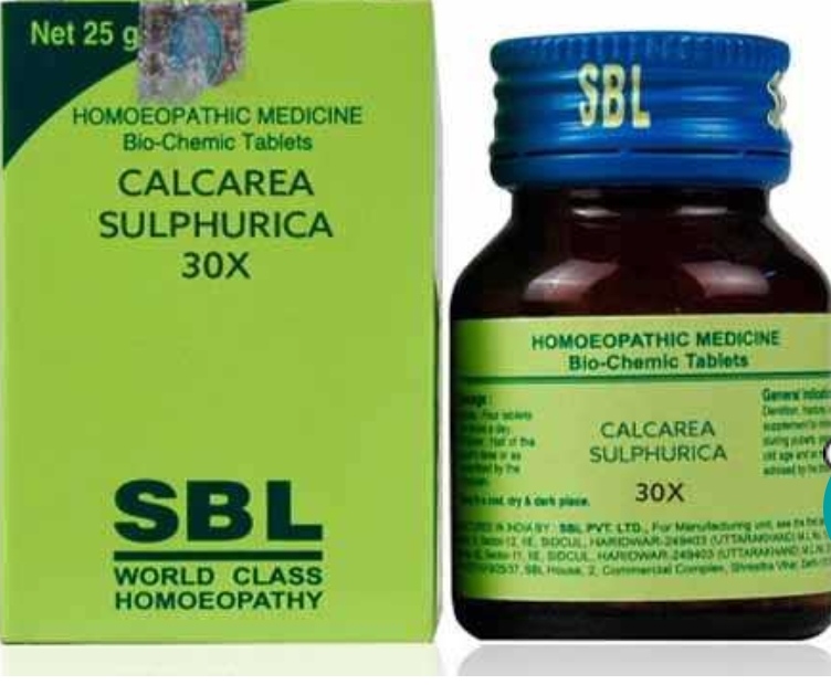 SBL Calcarea Sulphurica Tablets