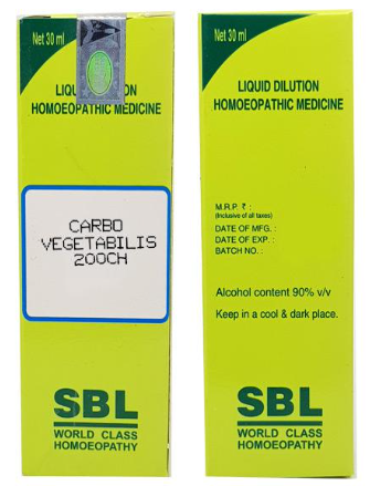 SBL Carbo Vegetabilis Dilution