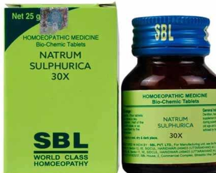 SBL Natrum Sulphurica Tablets