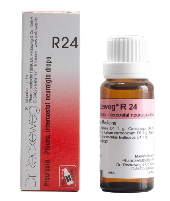 Dr. Reckeweg R24 Pleurisy And Intercostal Neuralgia Drop