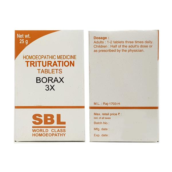 SBL Borax Trituration