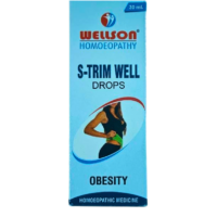 Wellson S-Trim Well Drops - Homeopathic remedy for weight loss, energy boost, and healthy lifestyle