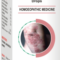 Krigs 165 - Homeopathic remedy for psoriasis vulgaris and eczema with Arsenicum Album, Berberis Aquifolium, and more.