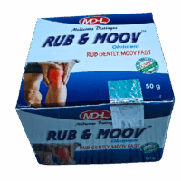 MDHL Rub & Moov Ointment – Herbal Pain Relief Cream for Joints and Muscles