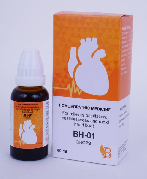 BHVP BH-01 Drops for Palpitation and Breathlessness