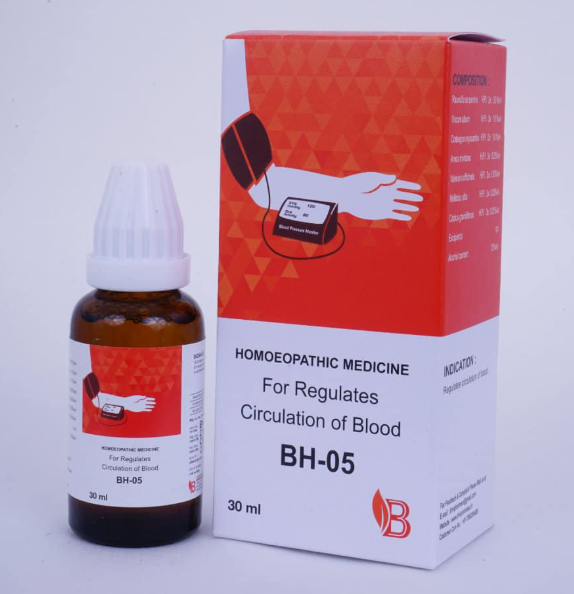 BHVP BH-05 Drops – Homeopathic remedy for blood circulation and heart health