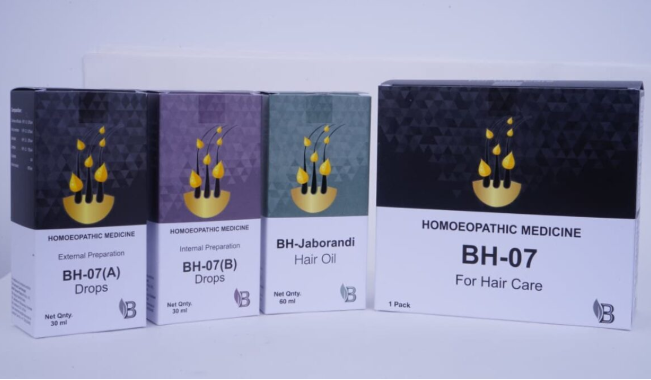 BHVP BH-07 Kit – Powerful Homeopathic Hair Fall & Dandruff Solution