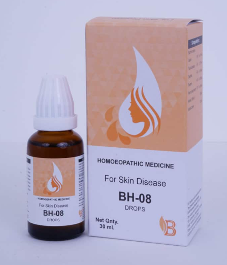 BHVP BH-08 Drops for Skin Rashes and Eczema Relief