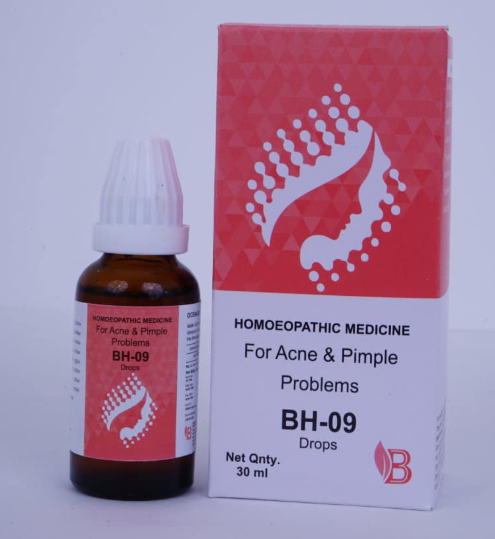 BHVP BH-09 Drops for Pimples, Acne, and Dark Circles