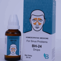 BHVP BH-24 Drops for Sinusitis & Nasal Congestion Relief