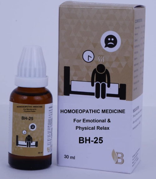 BHVP BH-25 Drops for Anxiety, Tension, and Insomnia Relief