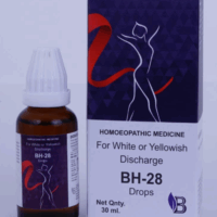 BHVP BH-28 Drops for Leucorrhoea and Vaginal Discharge Relief