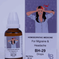 BHVP BH-29 Drops for Migraine and Pulsating Headache Relief