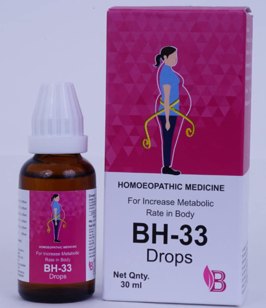 BHVP BH-33 Drops for Metabolism & Weight Management