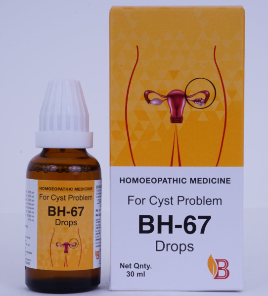 BHVP BH-67 DROPS – Natural Relief for Cyst Problems and Reproductive Health