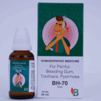 BHVP BH-70 DROPS – Natural Homeopathic Solution for Bleeding Gums & Tooth Sensitivity