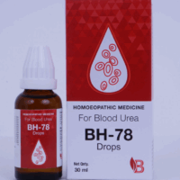 BHVP BH-78 DROPS – Natural remedy for managing blood urea and promoting kidney health.