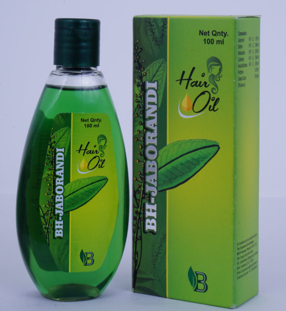 BH-Jaborandi Hair Oil – Ayurvedic hair growth oil with Jaborandi, Brahmi, and Arnica.