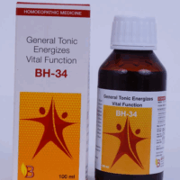 BHVP BH-34 SYRUP 100ml – Homeopathic Tonic for Energy, Appetite, and Recovery