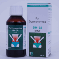 BHVP BH-38 SYRUP 100ML – Homeopathic Remedy for Menstrual Pain & Dysmenorrhea