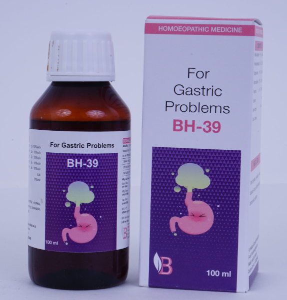 BHVP BH-39 SYRUP 100ML – Homeopathic Relief for Acidity, Indigestion & Gastric Discomfort