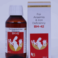 BHVP BH-42 Syrup Bottle for Iron Deficiency and Hemoglobin Boost