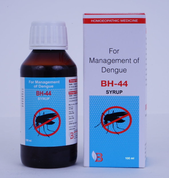 BHVP BH-44 Syrup Bottle – Natural Relief for High Fever, Joint Pain & Viral Infections