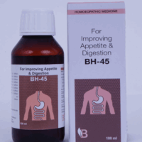 BHVP BH-45 Syrup Bottle 100ML – Natural Remedy for Gas, Acidity & Indigestion