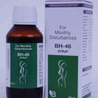 BHVP BH-46 Syrup 100ML – Natural Homeopathic Solution for Monthly Menstrual Issues