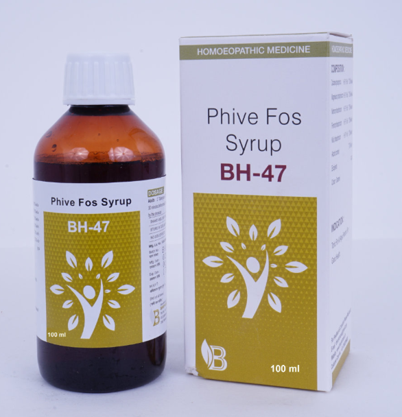 BHVP BH-47 Syrup 100ML – Homeopathic Tonic for Memory, Nerves & Bone Strength
