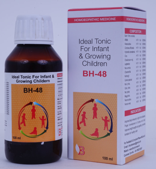 BHVP BH-48 Syrup 100ML – Immunity and Bone Health Booster for Kids