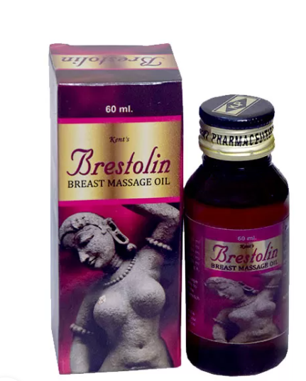 Kent Brestolin Oil 60ML – Natural breast firming and stretch mark reduction oil for women