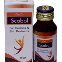 Kent Scabol Oil 60ml for scabies, itching, ringworms, boils & skin infections