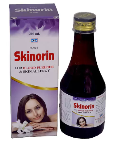 Kent Skinorin Syrup 200ML – Natural blood purifier for acne, boils & skin infections