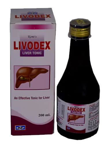 Kent Livodex Tonic 200ML – Herbal liver tonic for acidity, abdominal pain, and digestion