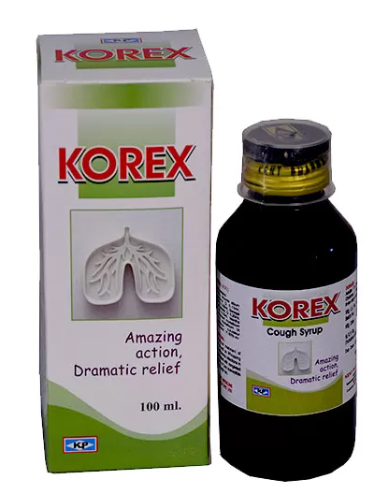 Kent Korex Cough Syrup 100ML – Natural remedy for spasmodic, whooping, and smoking cough