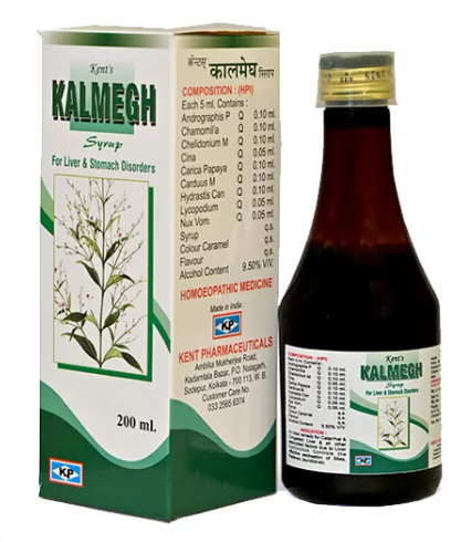 Kent Kalmegh Syrup 200ML – Herbal liver tonic for jaundice, bile issues & liver detox