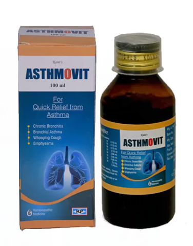 Kent Asthmovit 100ML – Natural asthma relief syrup for bronchial conditions