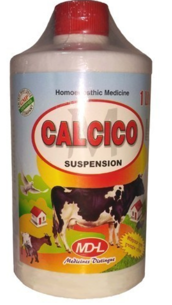MDHL Calcico-M Suspension for bone health and milk production in cattle and poultry