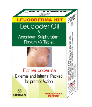 Similia Leucoderma Kit for white patches and vitiligo skin treatment