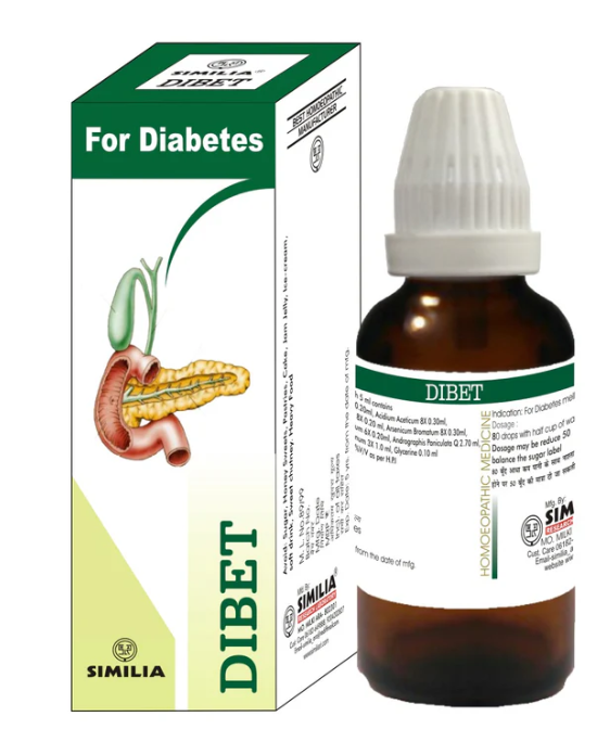 Similia Dibet Plus & Dibet B – Natural Homeopathic Diabetes Remedy