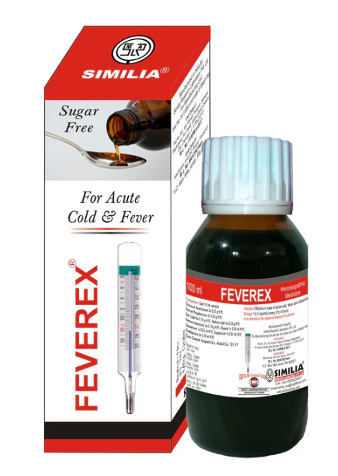 Similia Feverex Syrup – Homeopathic Medicine for Fever and Cold