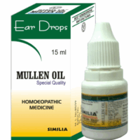 Similia Mullen Oil bottle – Homeopathic ear drops for earache and discharge