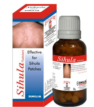 Similia Sihula Tablet bottle for Shula and skin diseases treatment