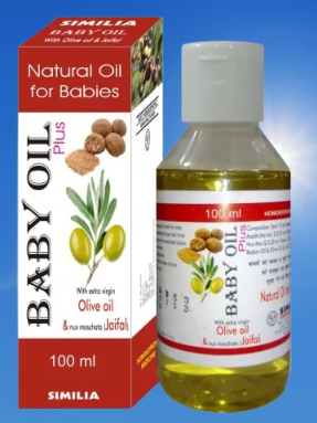 Similia Baby Oil Plus for baby massage and bone health