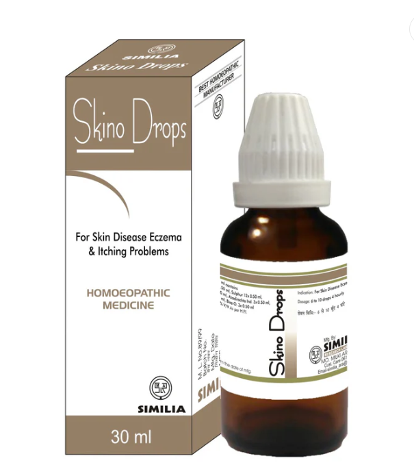 Similia Skino Drops for eczema, itching, psoriasis & skin diseases