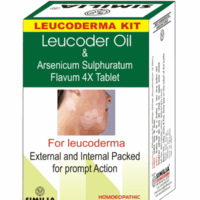 Similia Leucoder Oil bottle for leucoderma and white patches